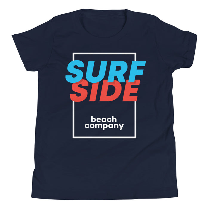 SURFSIDE beach company (shadow box) Youth T-Shirt
