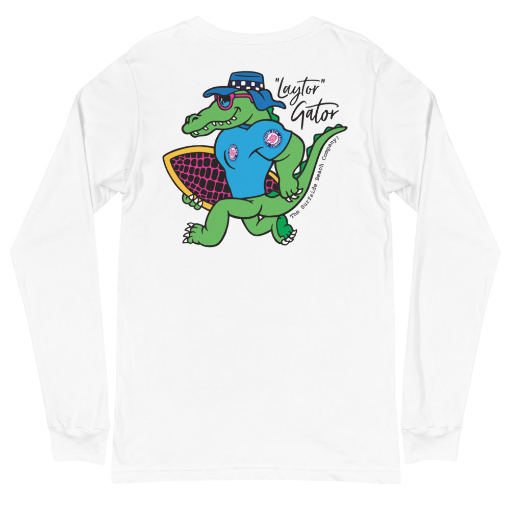 Laytor Gator: Unisex Long-Sleeved T-Shirt