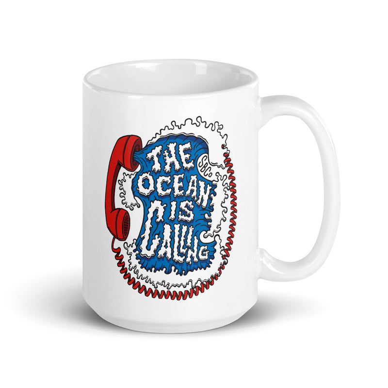 The Ocean is Calling: Coffee Mug