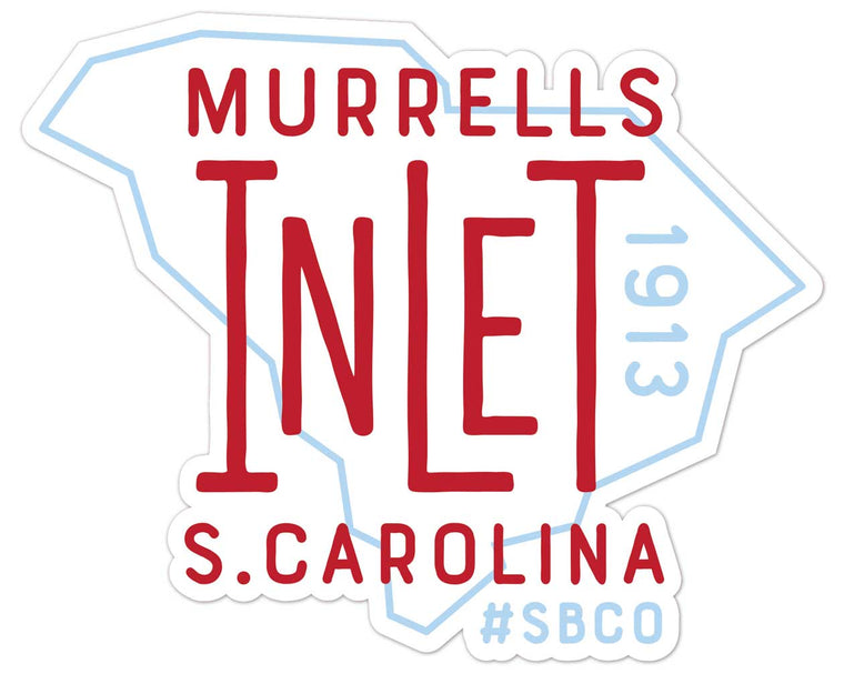 Murrells Inlet (1913) Vinyl Sticker