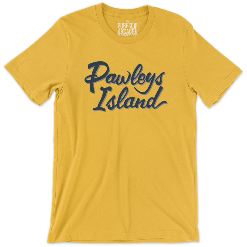 Pawleys Island (Sign Script) Unisex T-Shirt