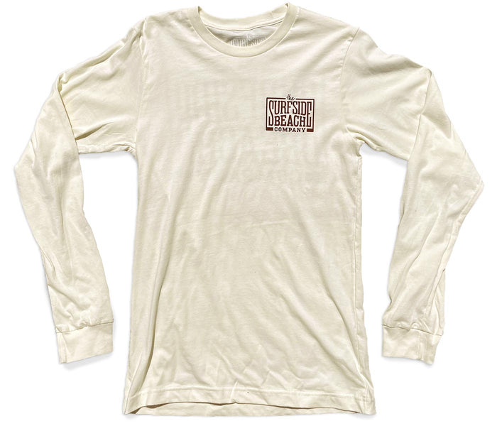 The Surfside Beach Company (Box-Logo) Unisex Long-Sleeved T-Shirt