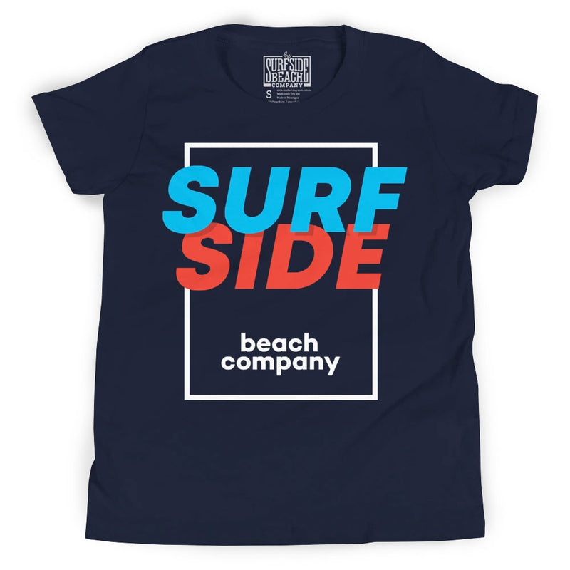 SURFSIDE beach company (shadow box) Youth T-Shirt