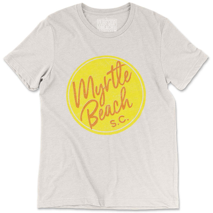 Myrtle Beach S.C. (Circle Post) Unisex T-Shirt