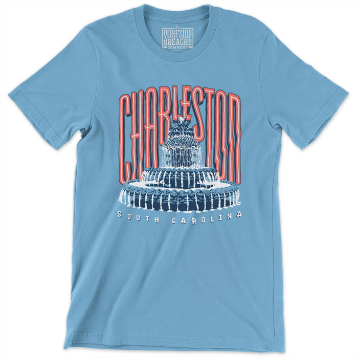 Charleston, South Carolina (Pineapple Fountain) Unisex T-Shirt