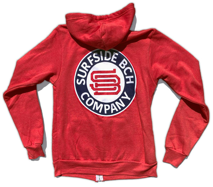 Surfside Bch Company (Seal) Unisex Zip-Up Hoodie