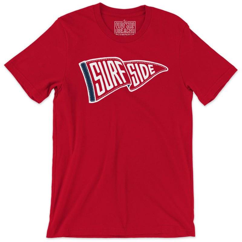SURFSIDE (Waving Pennant) Unisex T-Shirt
