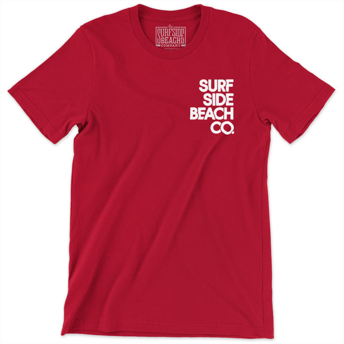 Surf Side Beach Company (Stacked Flynn): Unisex T-Shirt