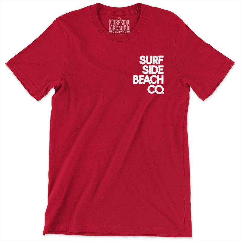 Surf Side Beach Company (Stacked Flynn): Unisex T-Shirt