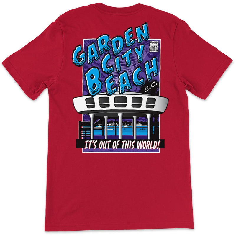 Garden City Beach, SC (UFO House) Unisex T-Shirt