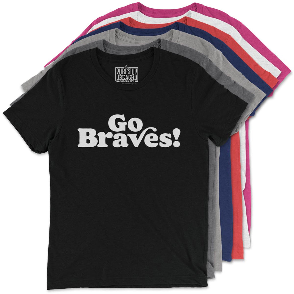 Go BRAVES! (Socastee): Unisex T-Shirt Berry Triblend / L