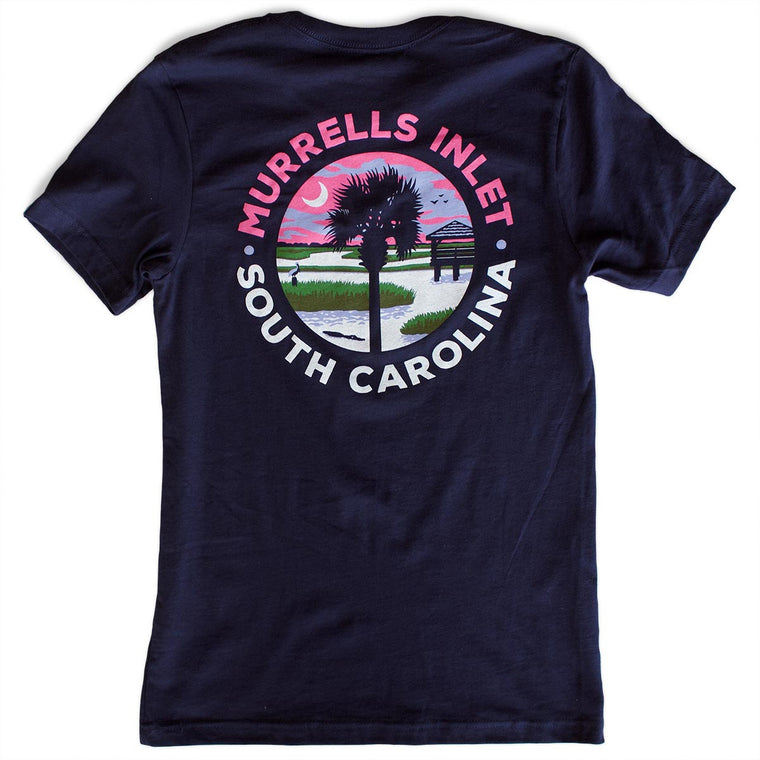 Murrells Inlet (Circle Marsh) Unisex T-Shirt