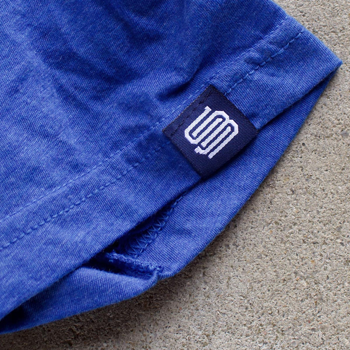 North Myrtle Beach (Radial Pinstripes) premium T-shirt sleeve