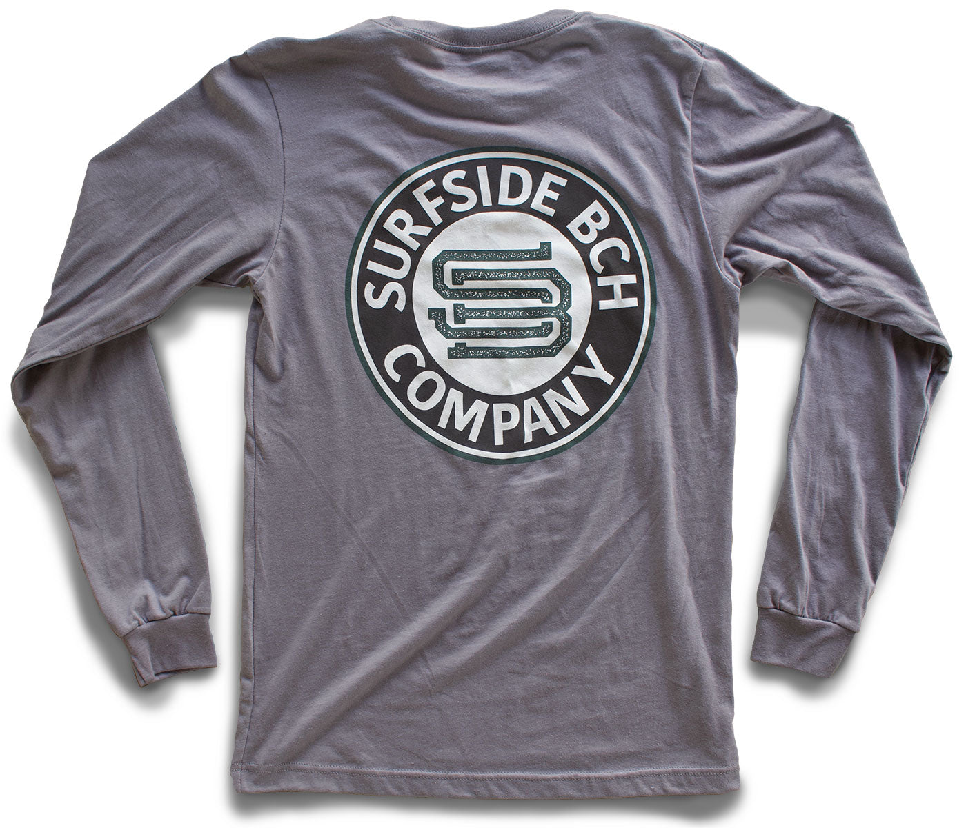 Surfside Beach Company Long-Sleeved storm T-Shirt back
