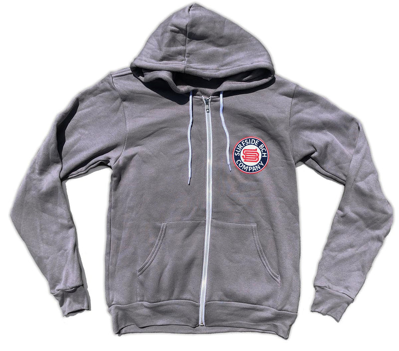 Surfside Bch Company (Seal) Unisex Zip-Up Hoodie