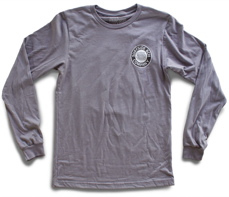Surfside Beach Company Long-Sleeved storm T-Shirt front