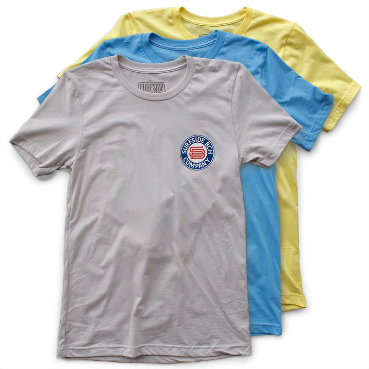 The Ocean is Calling premium blue T-shirt front