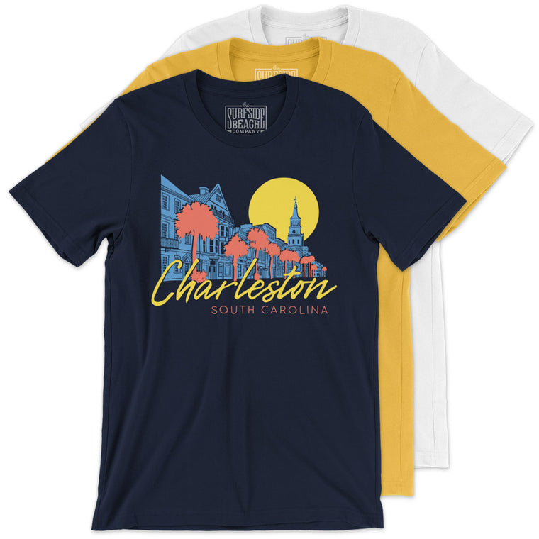 Charleston, South Carolina (Broad Street) Unisex T-Shirt