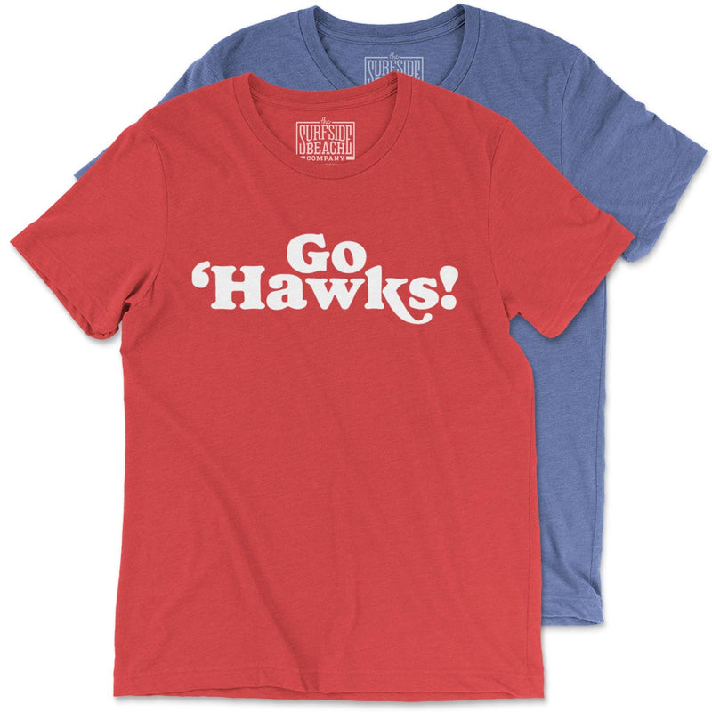 Go 'Hawks! (SCV RedHawks): Unisex T-Shirt