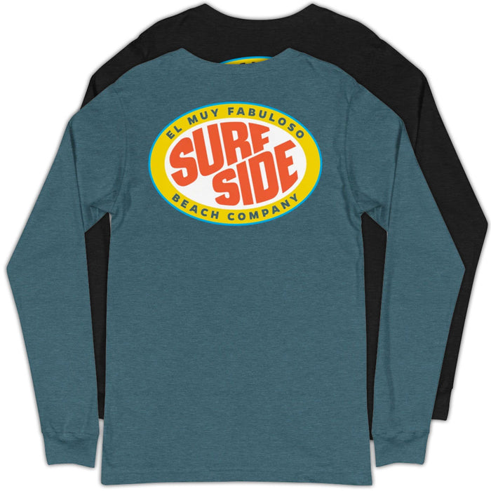 El Muy Fabuloso Surfside Beach Company: Unisex Long-Sleeved T-Shirt