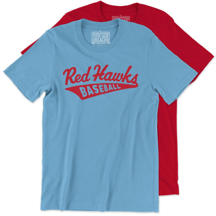 RedHawks Baseball (Cotton Script) Unisex T-Shirt