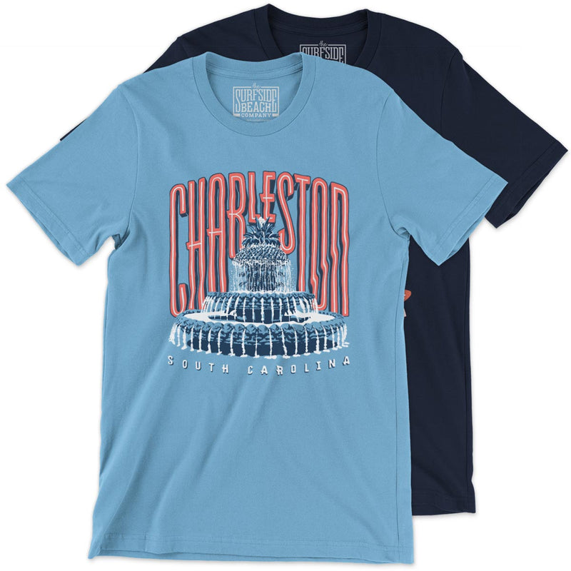 Charleston, South Carolina (Pineapple Fountain) Unisex T-Shirt