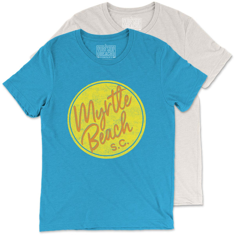 Myrtle Beach S.C. (Circle Post) Unisex T-Shirt