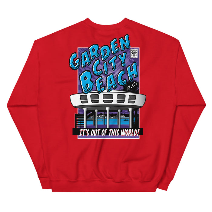 Garden City Beach, SC (UFO House) Unisex Sweatshirt