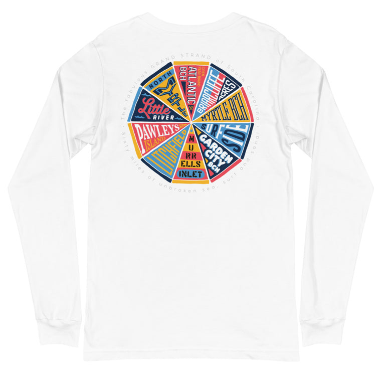 The Fabulous Grand Strand (Pennant Pizza) Unisex Long-Sleeved T-Shirt
