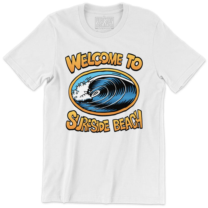 Welcome to Surfside Beach (TX) Unisex T-Shirt