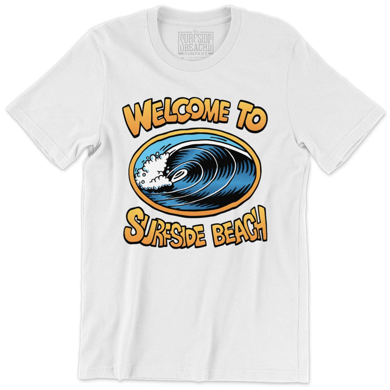 Welcome to Surfside Beach (TX) Unisex T-Shirt