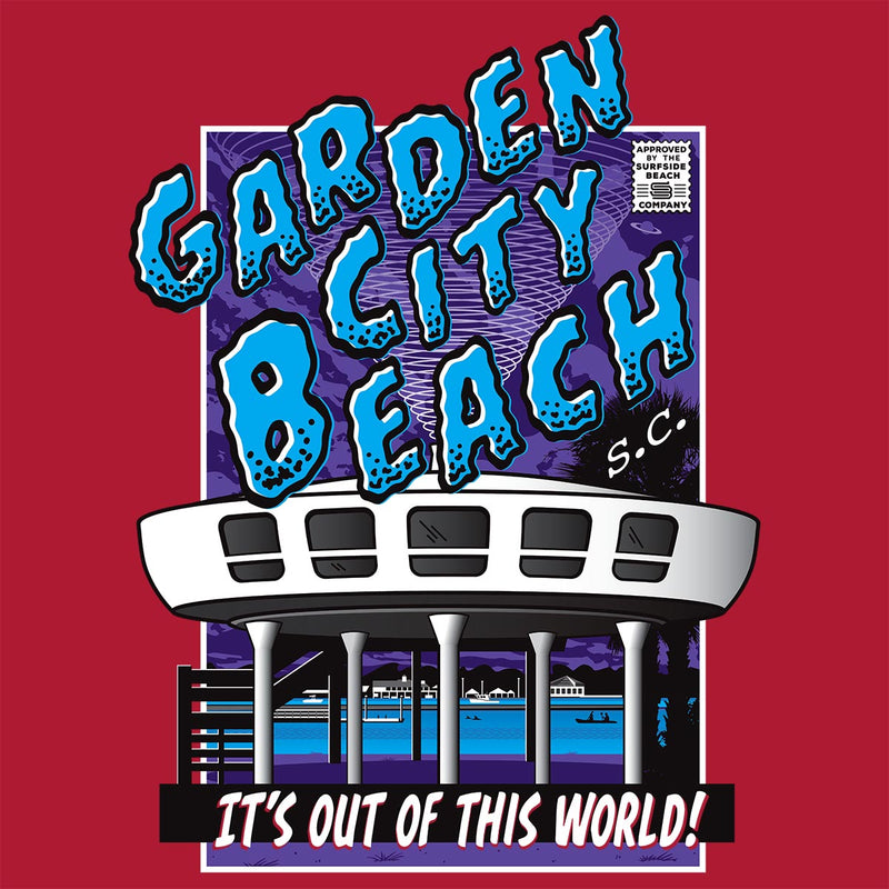 Garden City Beach, SC (UFO House) Unisex T-Shirt
