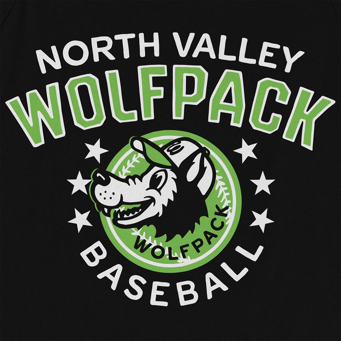 North Valley Wolfpack Baseball (Smiling Wolf) Unisex Tank-Top