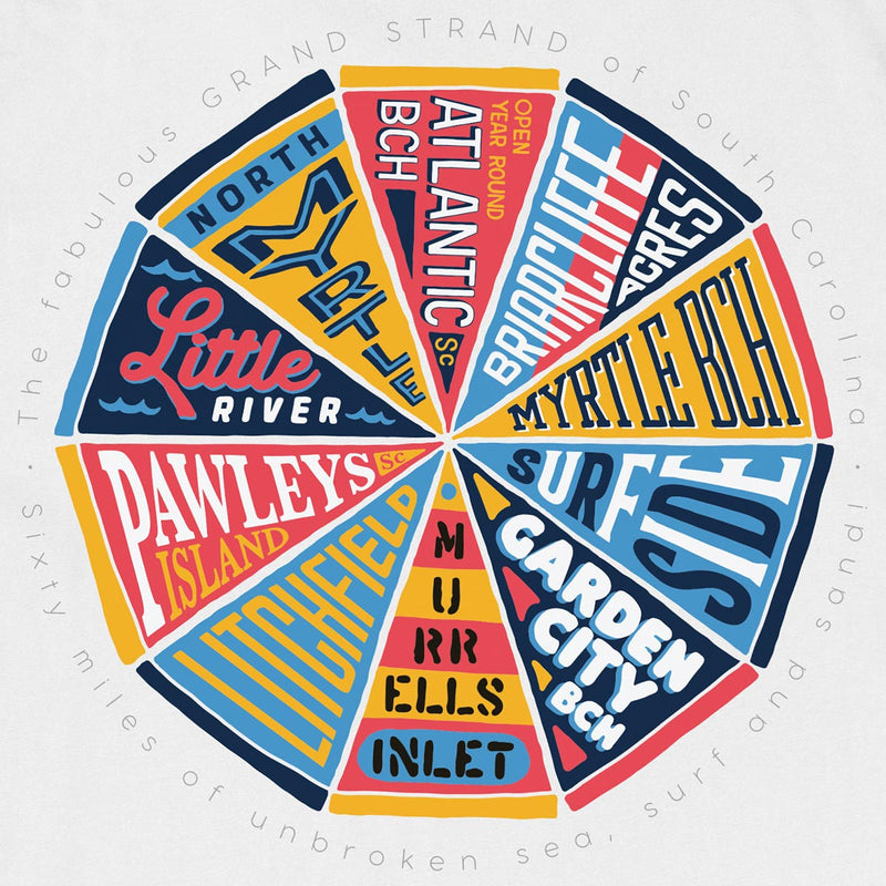 The Fabulous Grand Strand (Pennant Pizza) Unisex T-Shirt