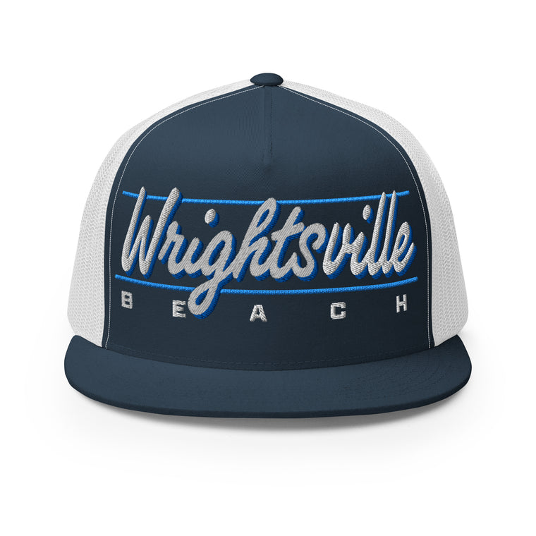 Wrightsville Beach (Between the Lines) Trucker Cap