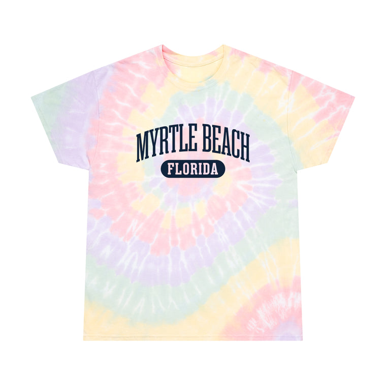 Myrtle Beach, Florida: Unisex Tie-Dye T-Shirt