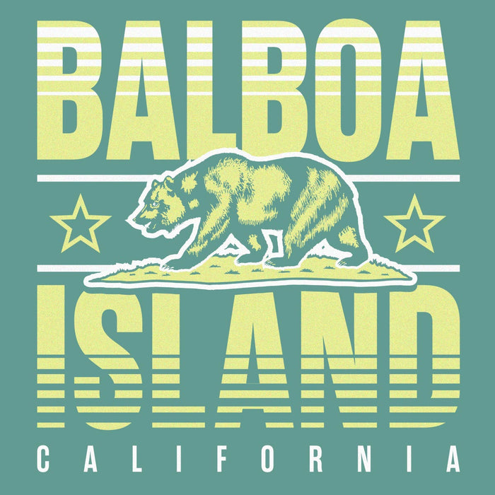 Balboa Island, California (Summer Haze) Comfort Colors Heavyweight T-Shirt