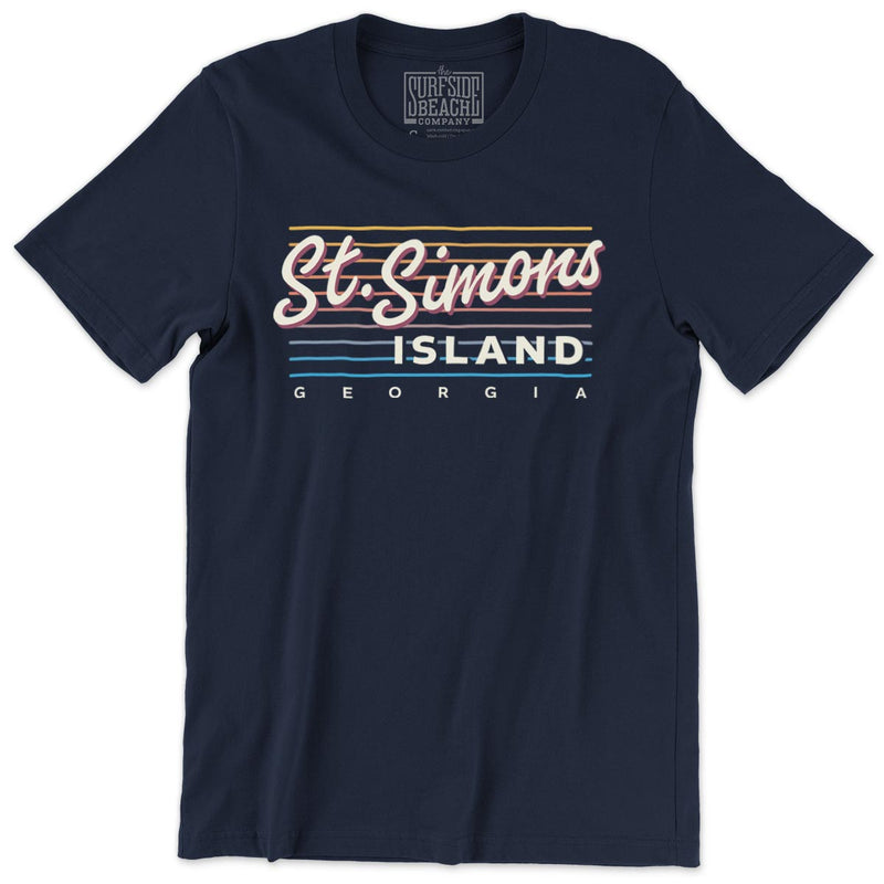 St. Simons Island - Georgia (Summer Nights) Unisex T-Shirt