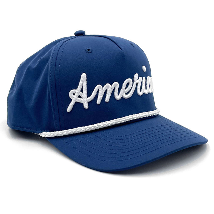 America (Mononym Script) Classic Rope Cap