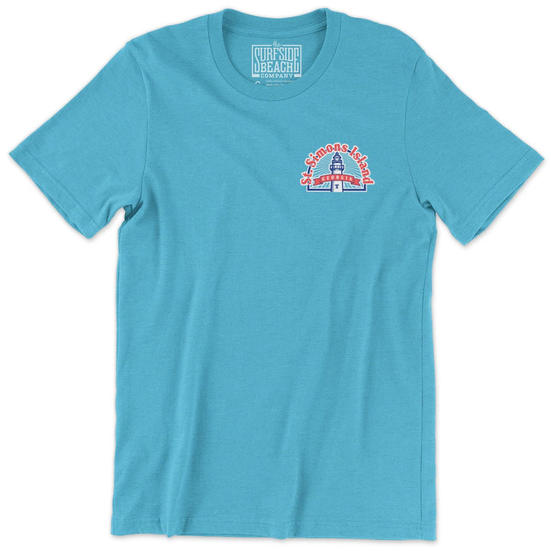 St. Simons Island - Georgia (Lighthouse) Unisex T-Shirt
