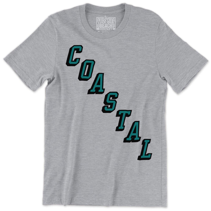 COASTAL (Slant) Unisex T-Shirt