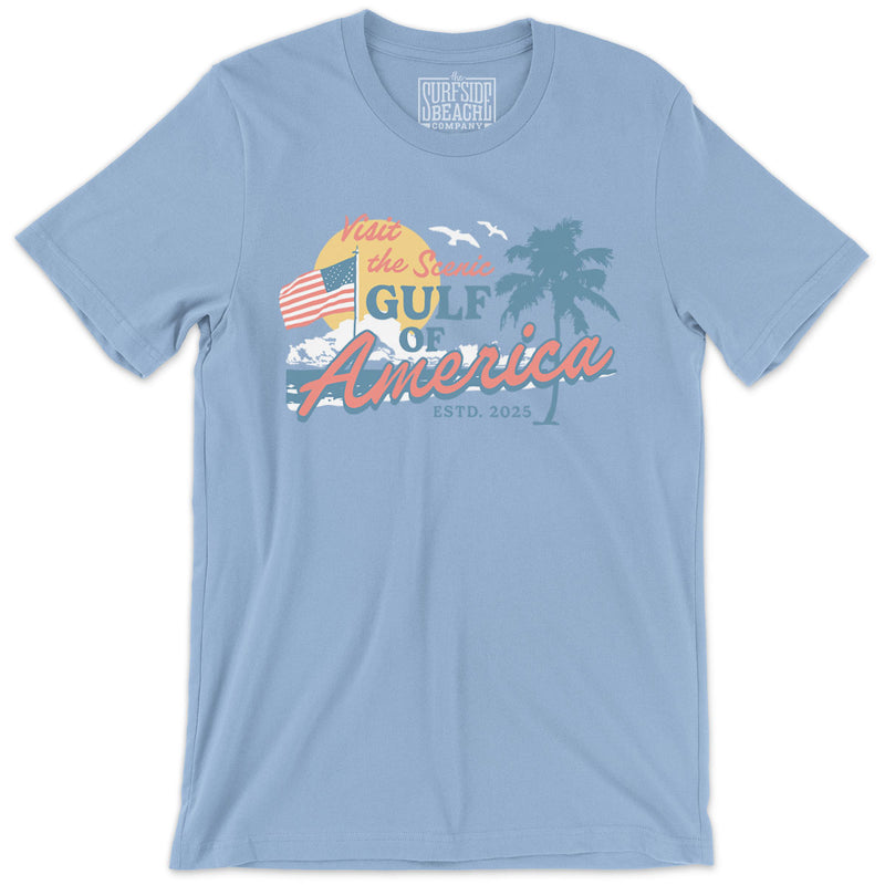 Visit the Scenic Gulf of America: Unisex T-Shirt