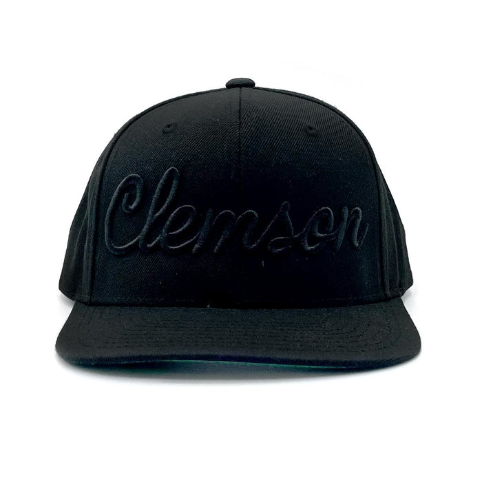 Clemson (Script) Snapback Hat