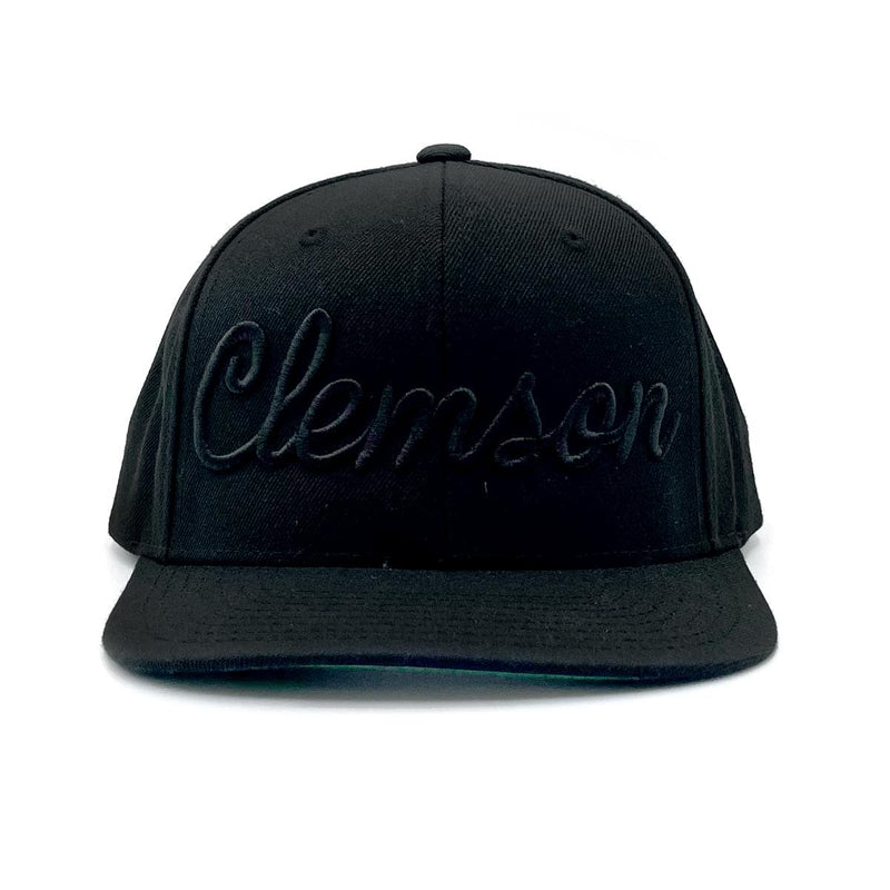 Clemson (Script) Snapback Hat