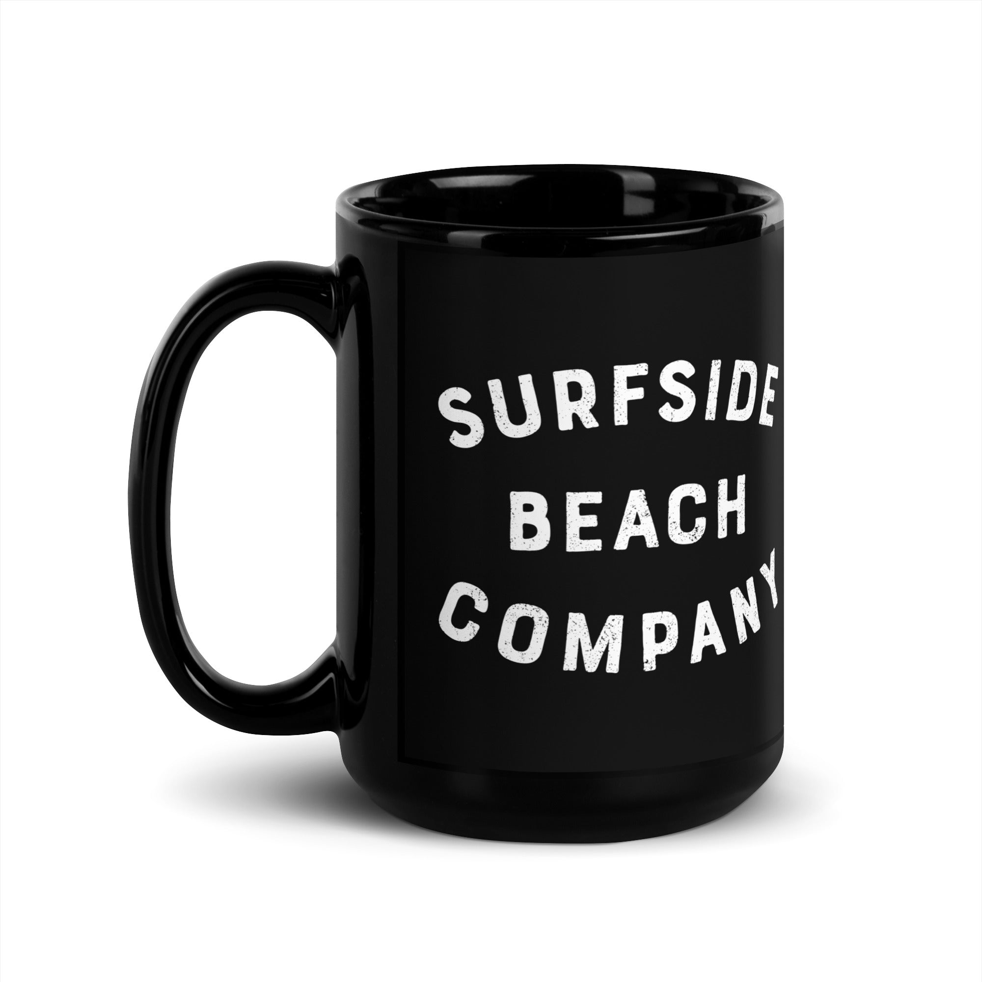 Surfside Beach Company (Weathered Block) Coffee Mug