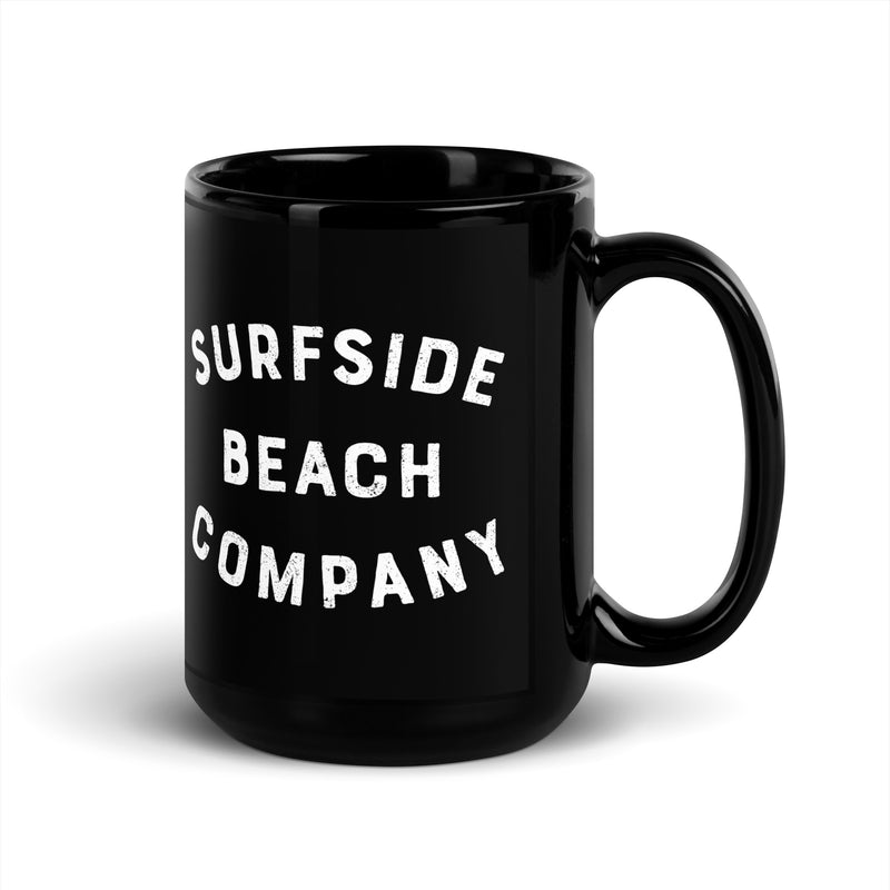 Surfside Beach Company (Weathered Block) Coffee Mug