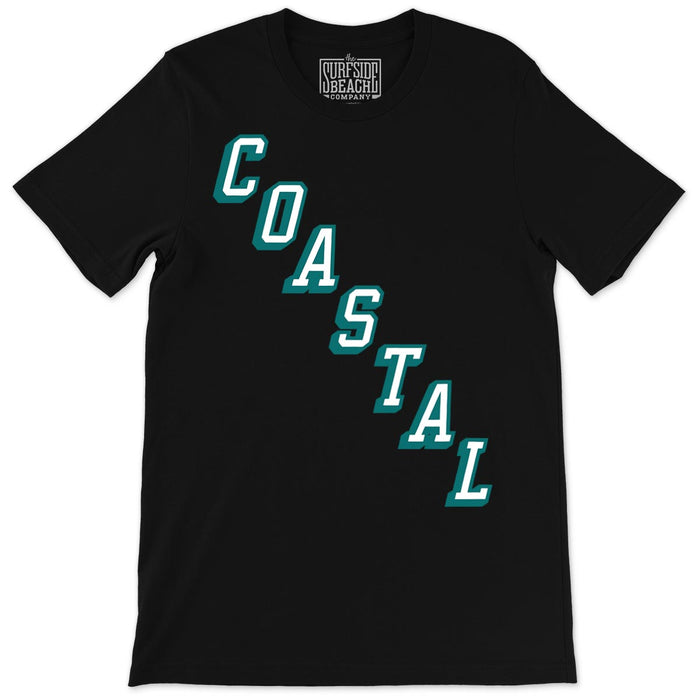 COASTAL (Slant) Unisex T-Shirt