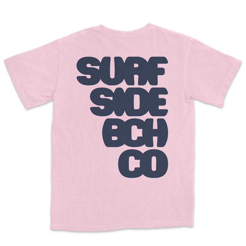 Surf Side Bch Co (Letter Burst) Comfort Colors Heavyweight T-Shirt