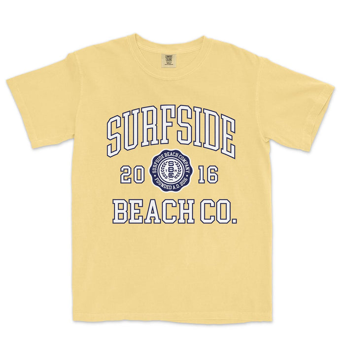 Surfside Beach Co. (College Seal) Comfort Colors Heavyweight T-Shirt