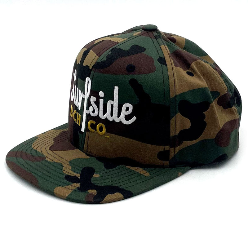 Surfside Bch Co (Camo) Snapback Hat